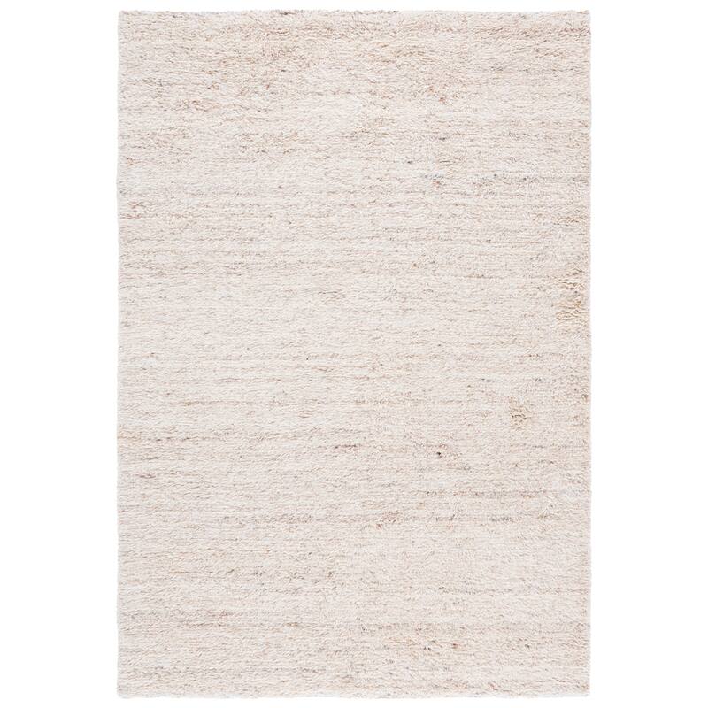 SAFAVIEH Handmade Casablanca Shag Ayoe Wool Rug
