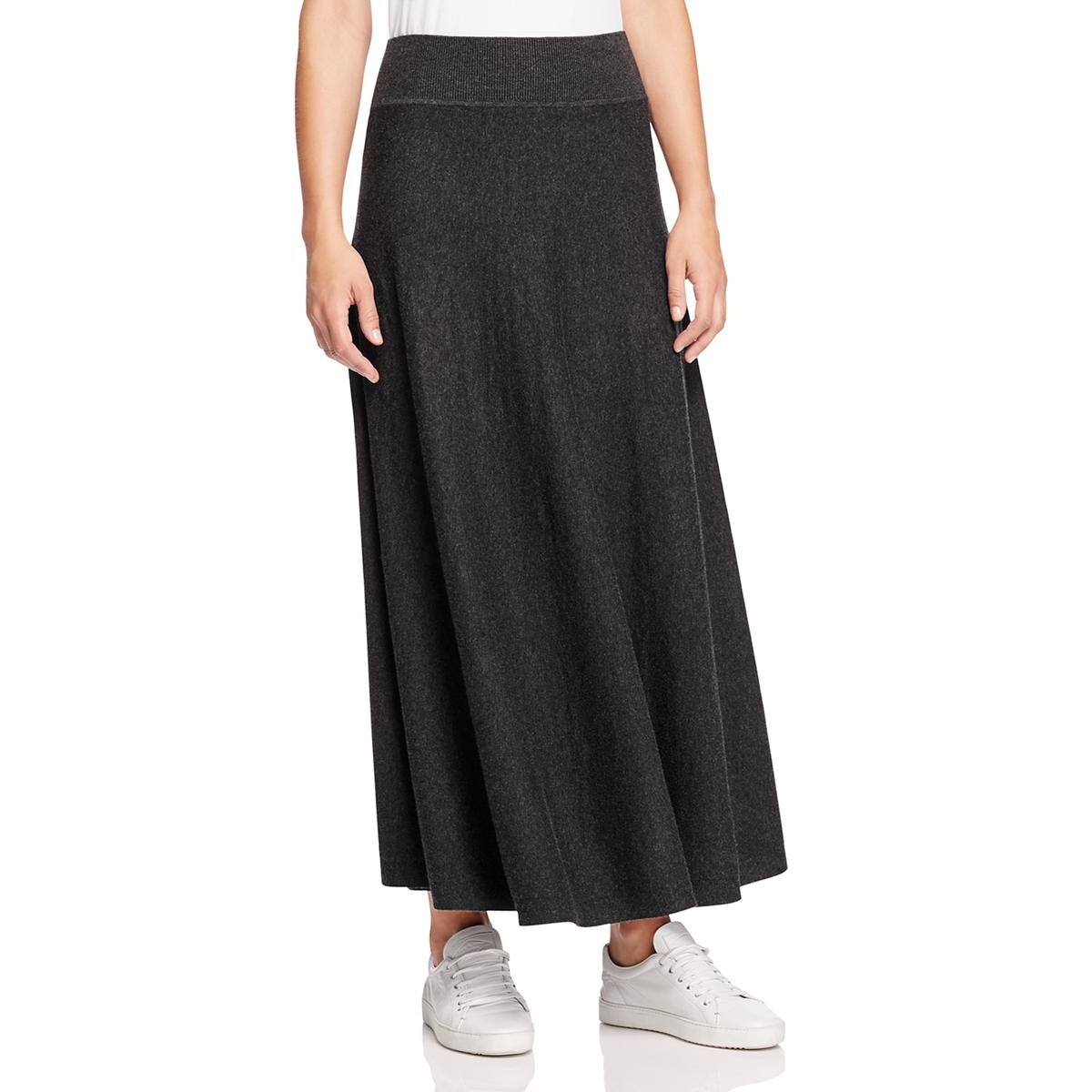 maxi skirt wool