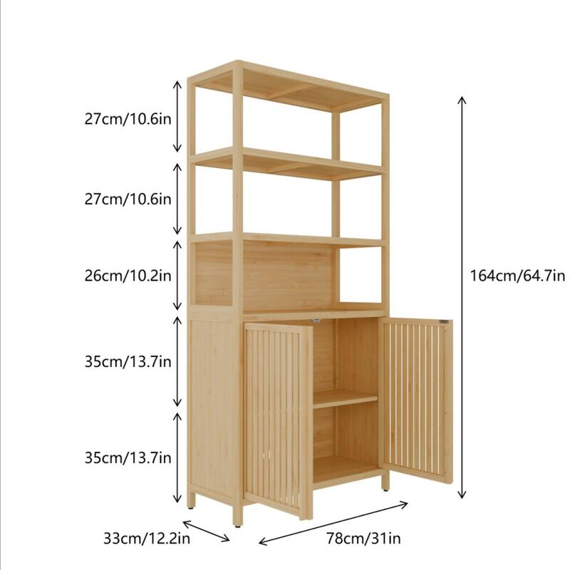 38-inch tall double-door high-capacity multi-scene use storage rack