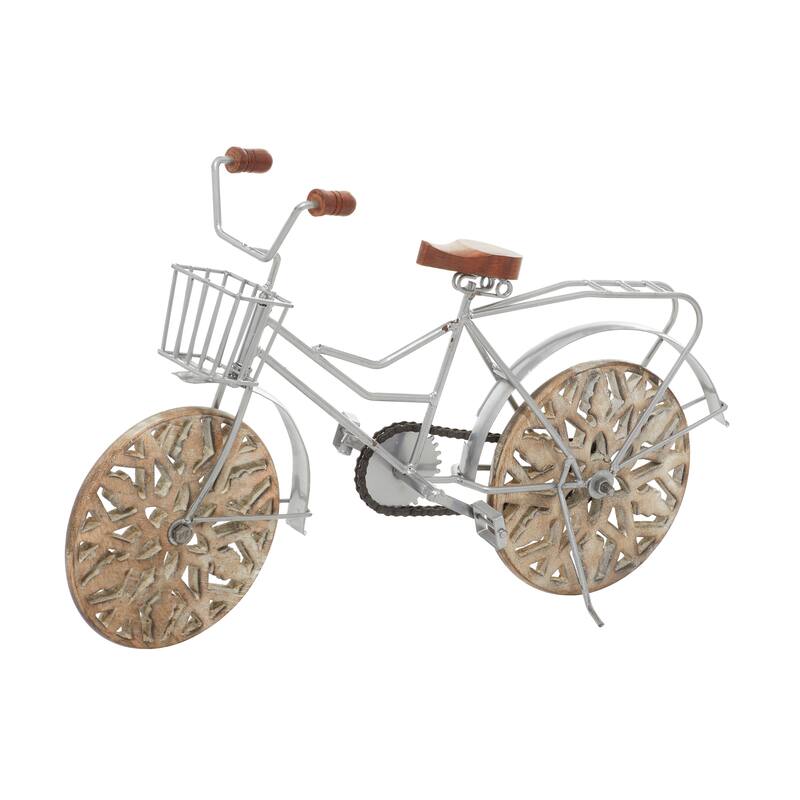 Iron Vintage Sculpture Bicycle 12 x 19 x 5 - 19 x 5 x 12