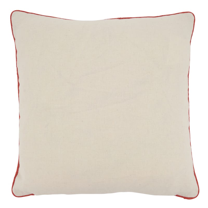 Throw Pillow With Puppy Love Design