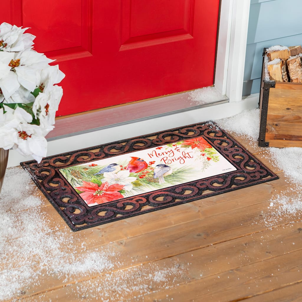 30" x 18" Variegated Scroll Sassafras Mat Tray