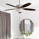 preview thumbnail 5 of 3, Quorum International Breeze 52" 5 Blade Indoor Ceiling Fan with Light