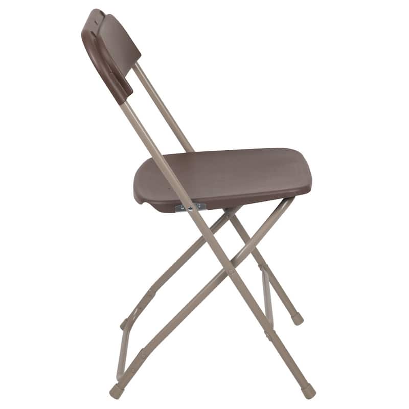 Plastic Folding Chair - 10 Pack 650LB Weight Capacity - Event Chair