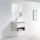 preview thumbnail 1 of 11, Laila 24" Single Bathroom Vanity Set Off White