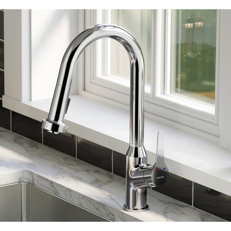Karran Scottsdale Single-Handle Pull-Down Sprayer Kitchen Faucet