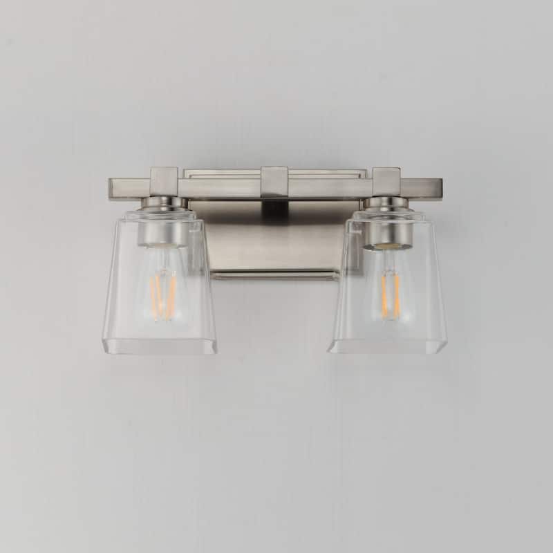 Maxim 21382CL Cubos 2 Light 14" Wide Vanity Light