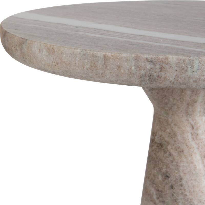 Marble Accent Table - 22" - Beige