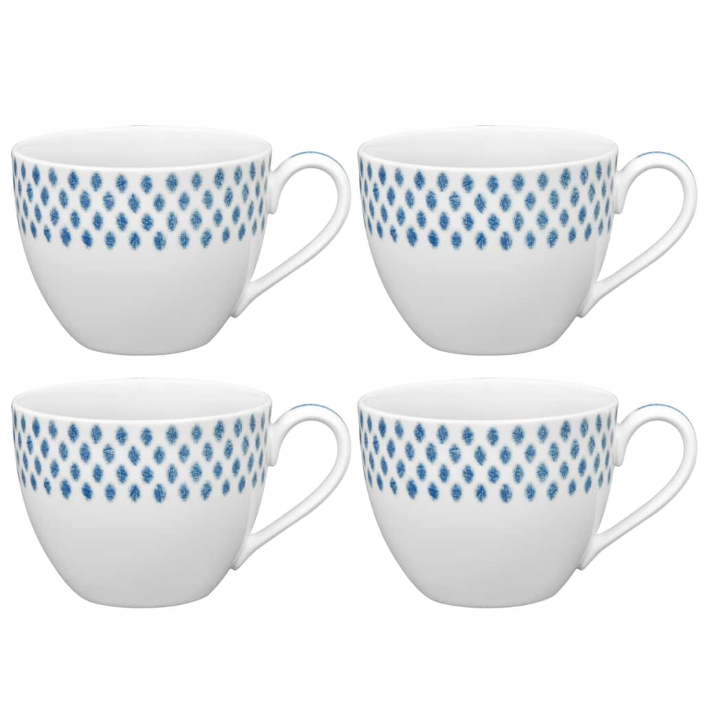Noritake Hammock Set of 4 Teacups, 10 oz.
