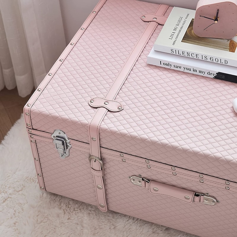Texture® Brand Trunk - Diamond by DormCo - 29"L x 20"W x 14"H