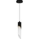 preview thumbnail 4 of 7, Alys 1-Light Integrated LED Matte Black Mini Pendant