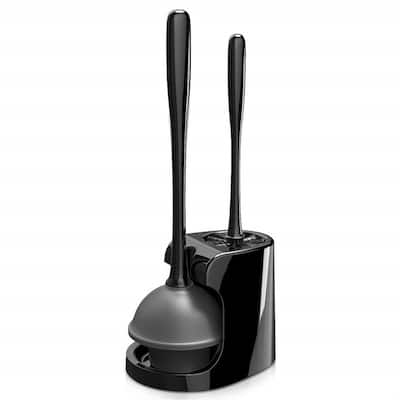 Toilet Plunger - 8.2"L x 6.3"W x 18.1"H
