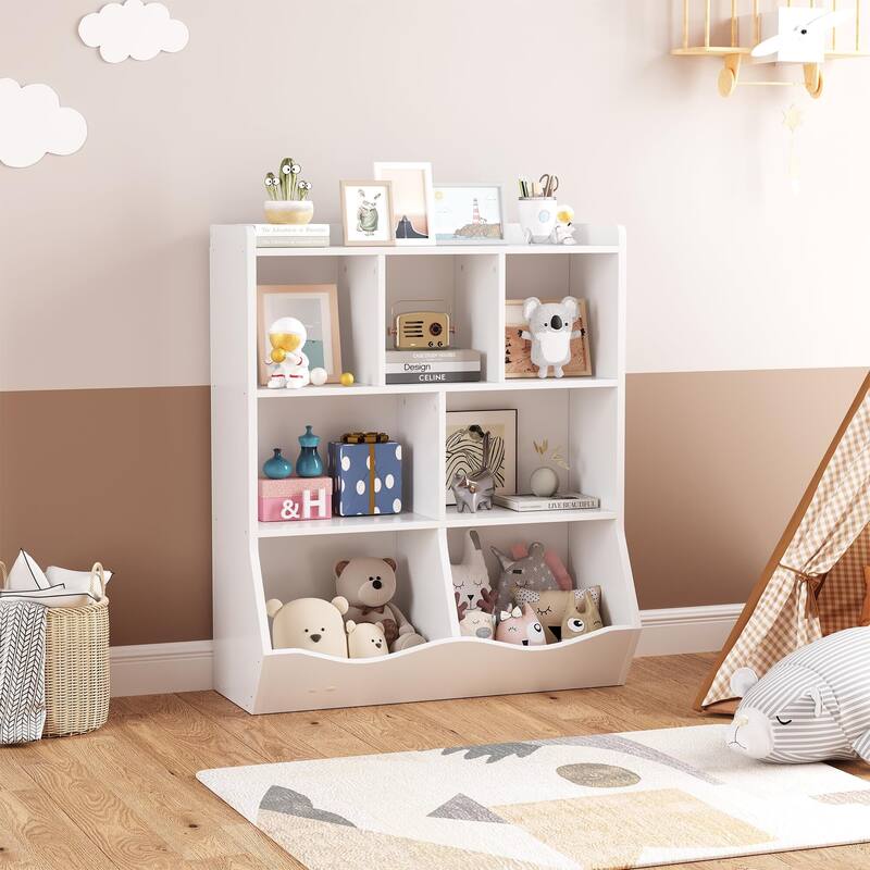 Three-Tier Kids Bookshelf and Bookcase
