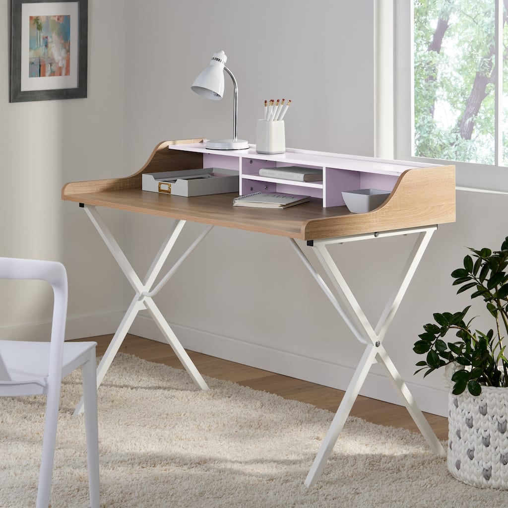Aalto Modern Faux Wood Computer Desk by Christopher Knight Home