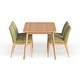 preview thumbnail 25 of 37, Fabrizio Mid-century Modern 5-piece Dining Set by Christopher Knight Home