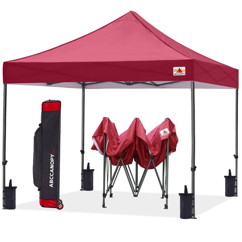 ABCCANOPY Outdoor Commercial Metal Patio Pop-Up Canopy - 10ftx10ft