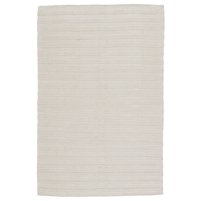 Mathais Indoor/ Outdoor Striped Area Rug - 5'X8' - Ivory