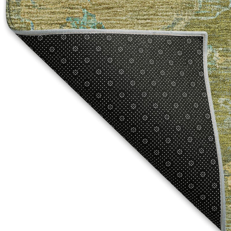 Machine Washable Indoor/ Outdoor Traditional Chelsea Chantille Rug