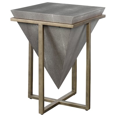 Uttermost Bertrand Shagreen Accent Table