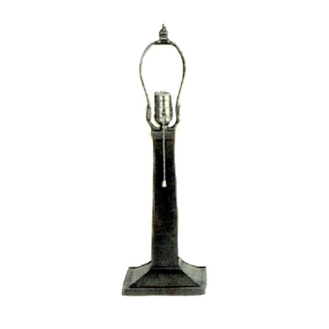 Meyda Tiffany 139859 Mission Prime 17" Tall Lamp Base