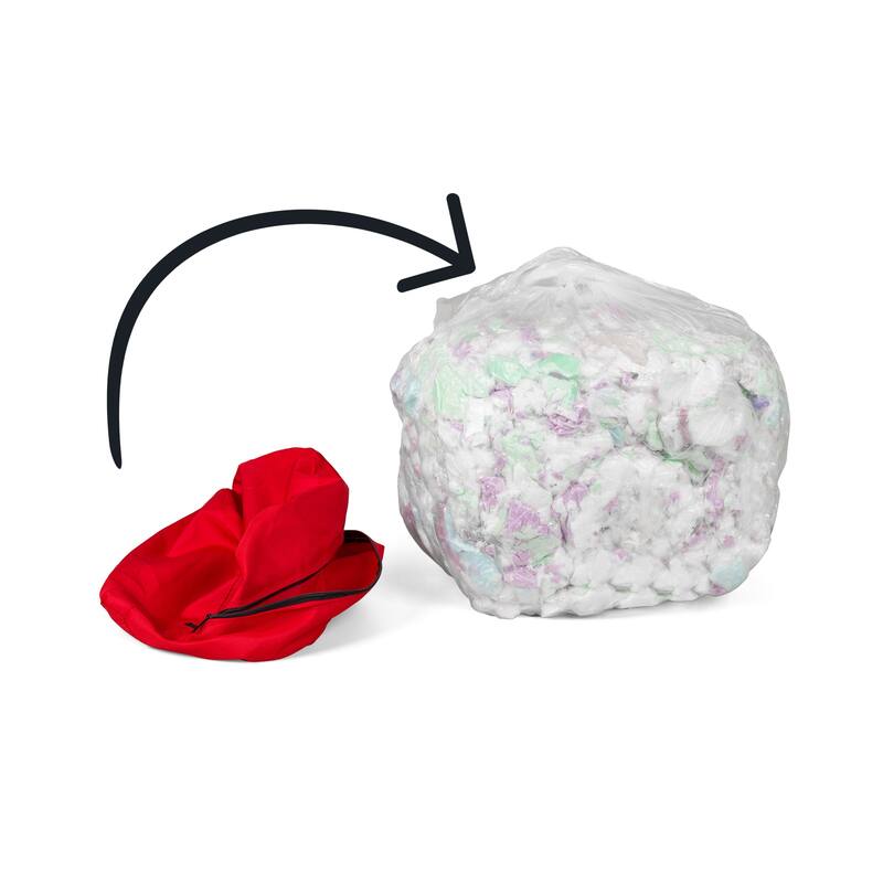 Posh Beanbags Refill Shredded Memory Foam, Refill for Foam Bean Bags