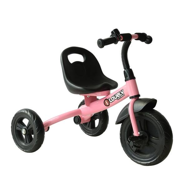 slide 2 of 19, 3-Wheel Recreation Ride-On Toddler Tricycle with Bell
