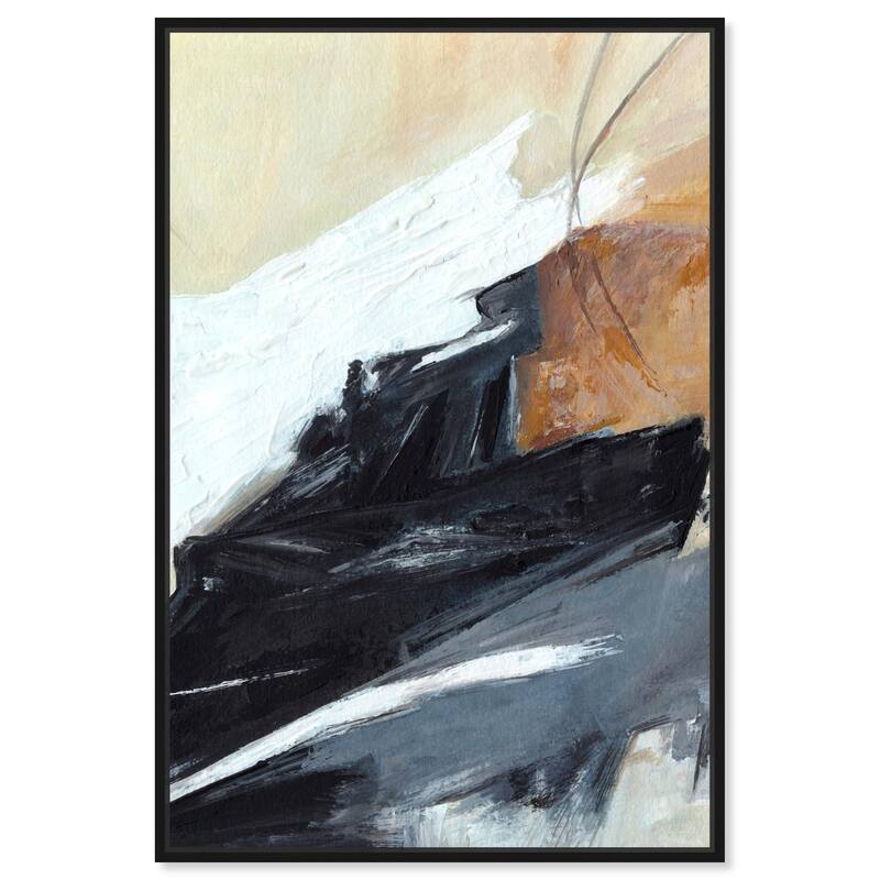 Wandering Moments II Canvas by Art Remedy - Black - 30" x 45"