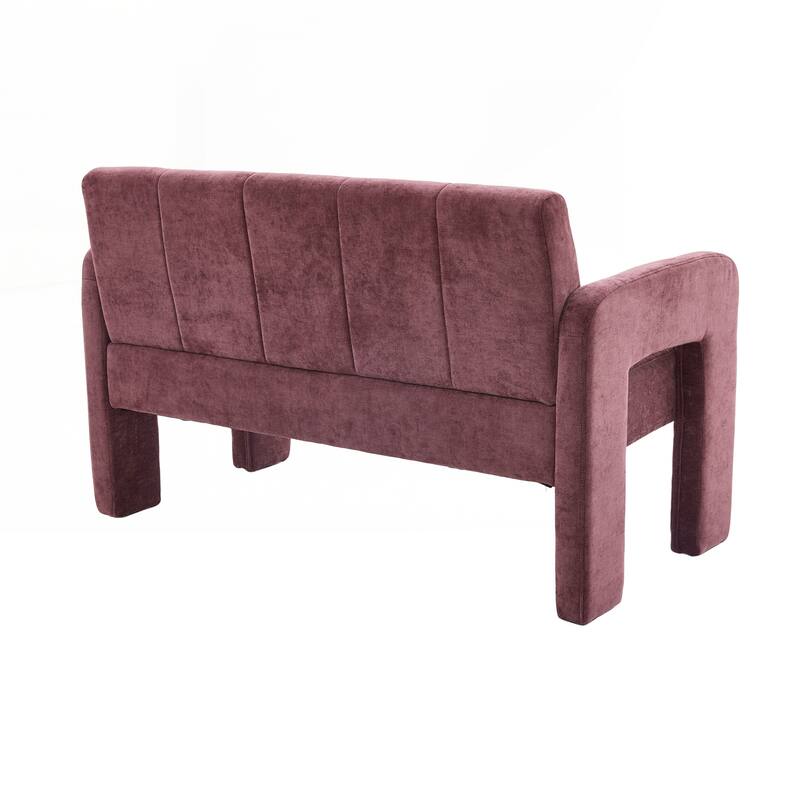 Modern Double Armchair Living Room & Bedroom Compact Upholstered Sofa Leisure Sofa