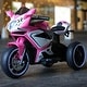 preview thumbnail 34 of 36, 6V Ride-On Motorcycle for Kids with MP3 Music Player, Headlights, and LED Wheels