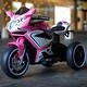 preview thumbnail 35 of 36, Red 6V Kids Electric Motorcycle with LED Wheels MP3 Player Safe and Fun Christmas Gift for Toddlers and Kids