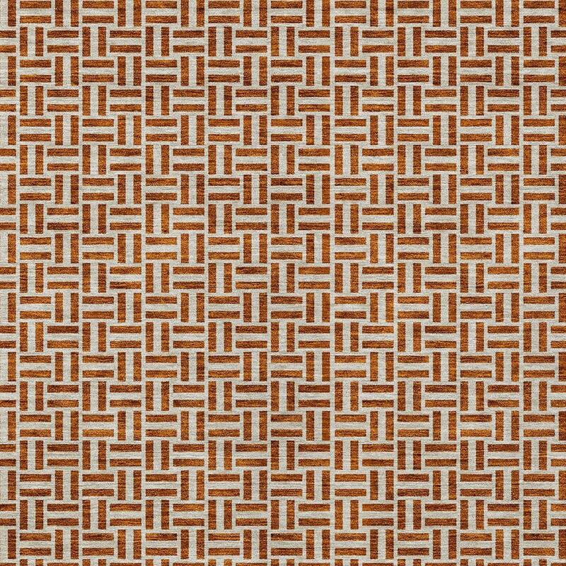 HomeRoots Geometric Transitional Rectangle Outdoor Rug