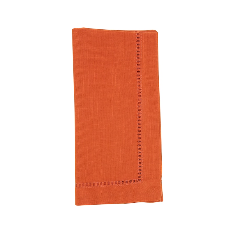 Hemstitched Border Dinner Napkin (Set of 12) - 18"x18"