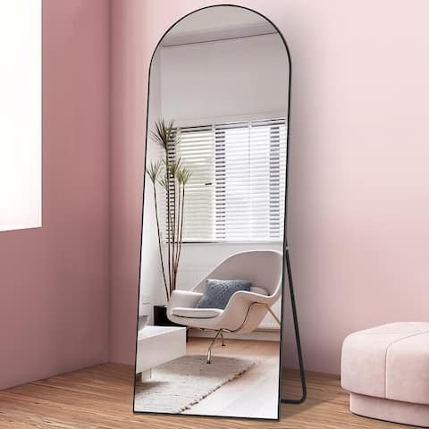 Arched Wall Mirror Standing Dressing Mirror