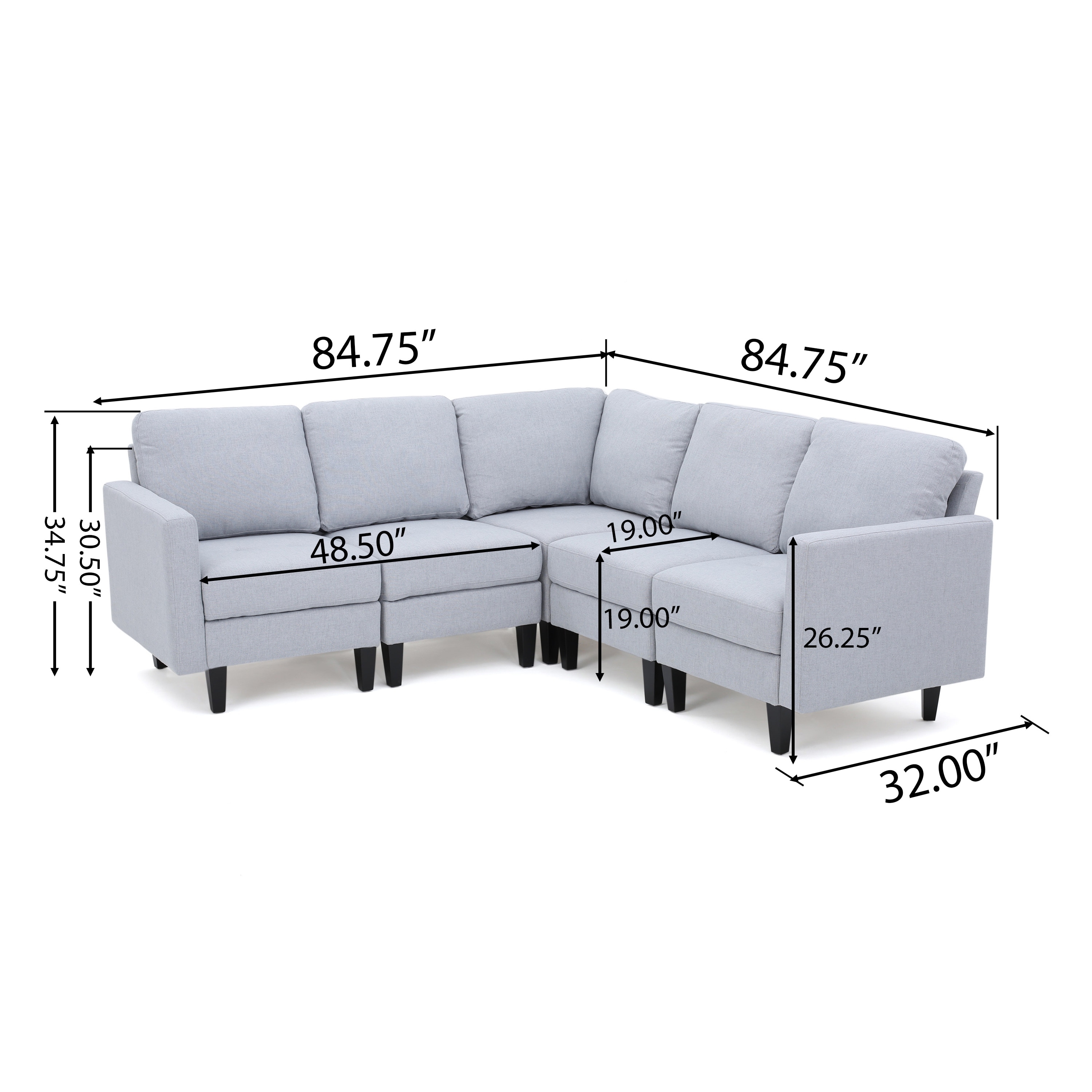 Christopher knight home zahra clearance tufted sectional sofa