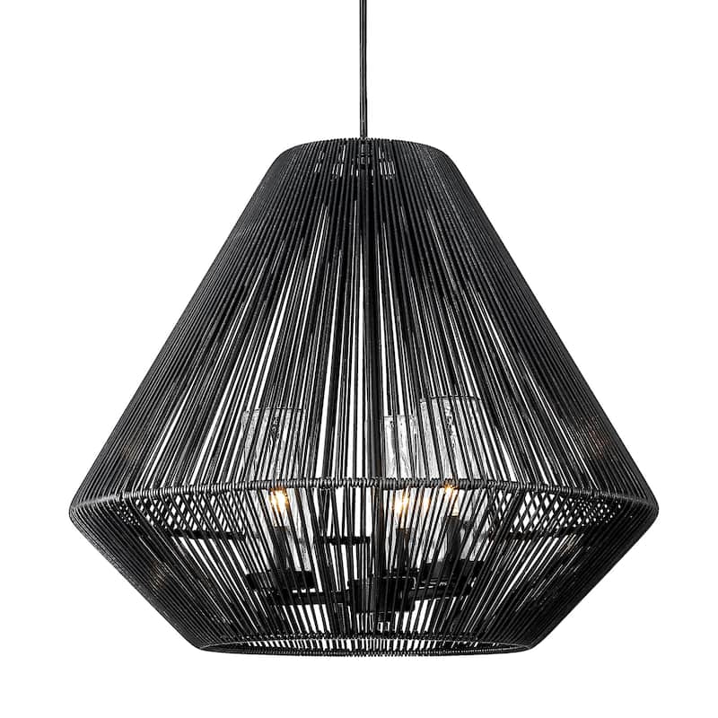 Valentina 20.75" Wide 3-Light Outdoor Pendant