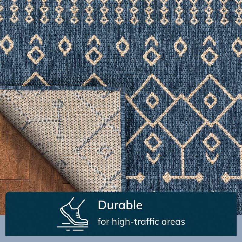 Well Woven Medusa Nord Indoor Outdoor Area Rug