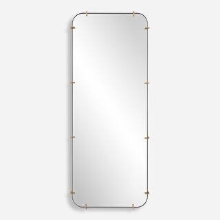 Uttermost Pali Industrial Dressing Mirror - 73.5'' H X 29.375'' W X 2.5'' D