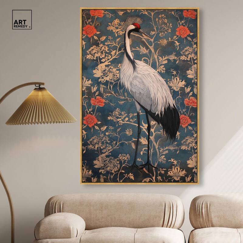 Botanical Bird I Canvas by Art Remedy