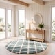 preview thumbnail 61 of 118, SAFAVIEH Dallas Shag Melahat Trellis 1.5-inch Thick Rug
