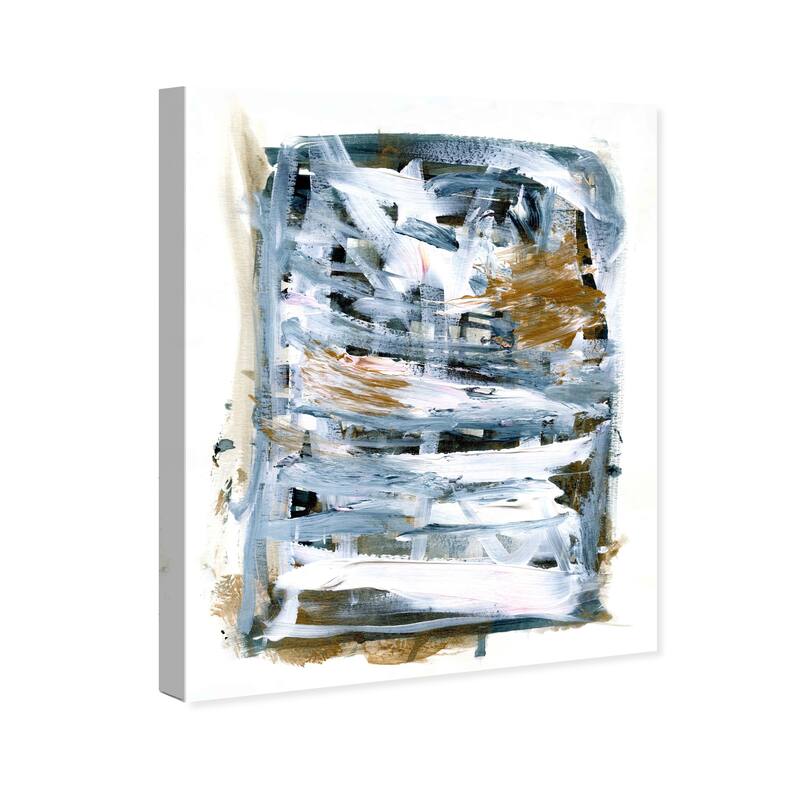 Wynwood Studio Abstract Stages White and Modern & Contemporary Wall Art Canvas Print