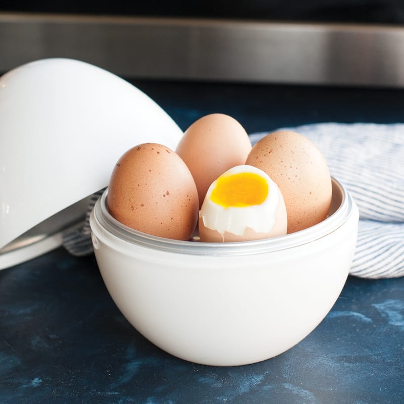 Nordic Ware Microwave Safe Egg Boiler - White