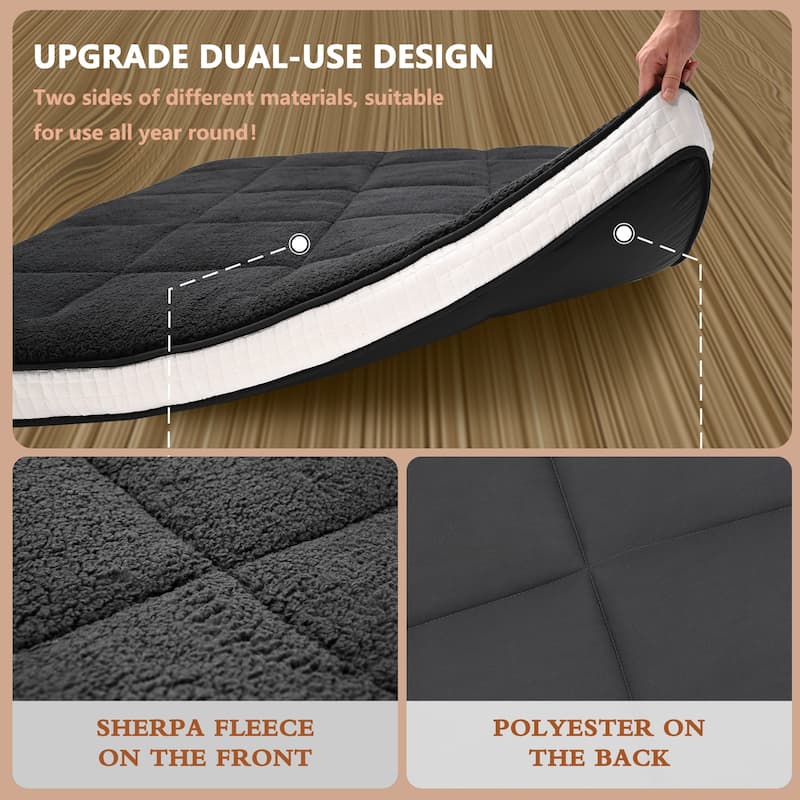 Floor Mattress for Adults, Mattress for Floor, Breathable Bed