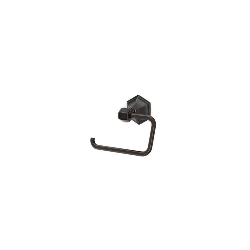 Alno Nicole 5-1/2 Inch Wide Single C-Post Slide On Toilet Paper Holder