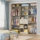 preview thumbnail 3 of 25, Closet Organizer with Wooden Drawers & Cube, 5FT Adjustable Closet System for Nursery & Kid's Room