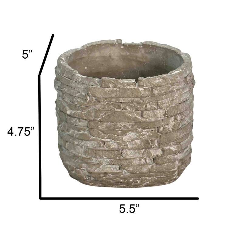 5 inch Ceramic Flower Planter Pot