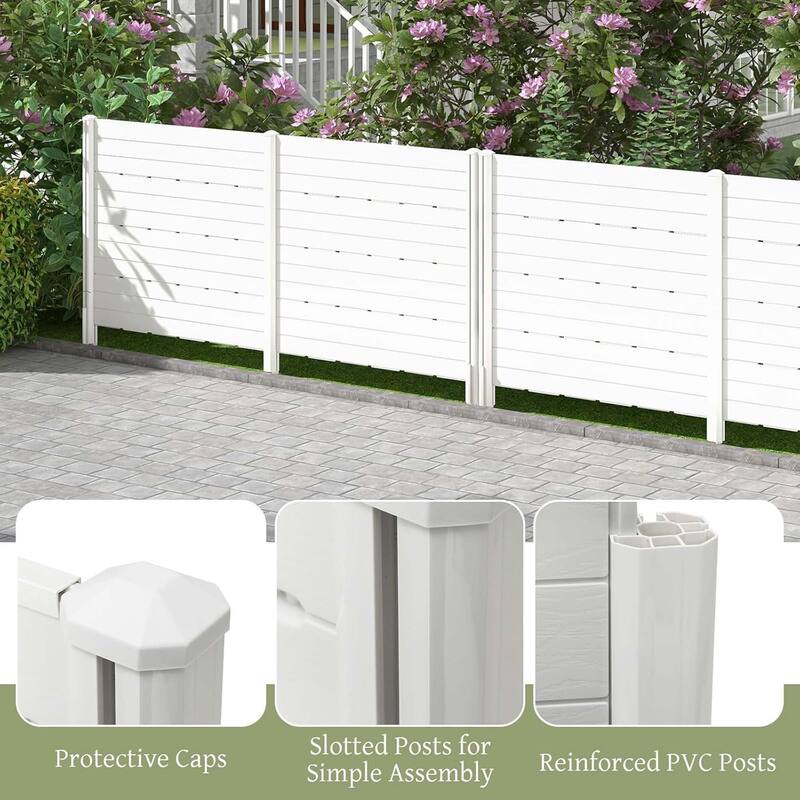 Air Conditioner Fence Equipment Enclosure Outdoor Privacy Fence Screen