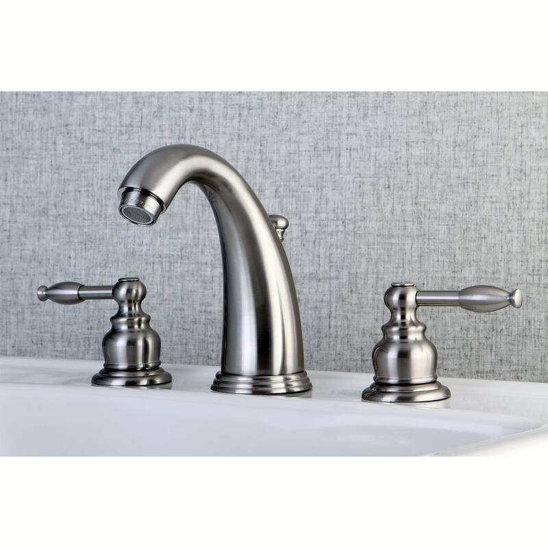 Kingston Brass Vintage Widespread Bathroom Faucet with Pop-Up Drain