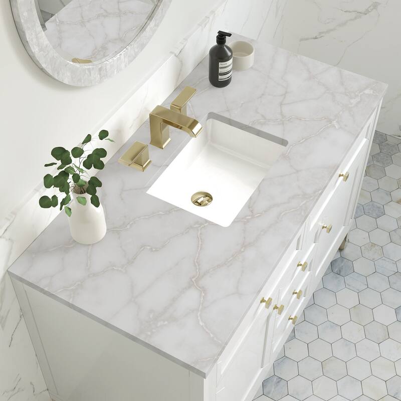 James Martin Vanities 503-V48-3VSL Chicago 48" Free Standing Single
