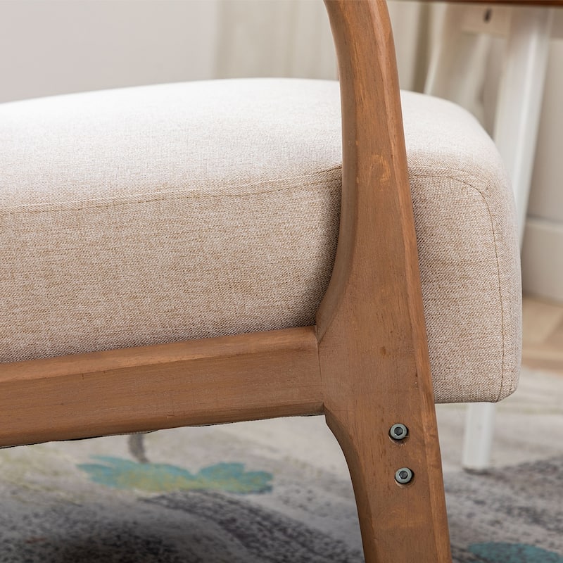 Aston Modern Solid wood Accent Chair for Living Room