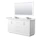 Option White, Nickel Trim, White Quartz Top